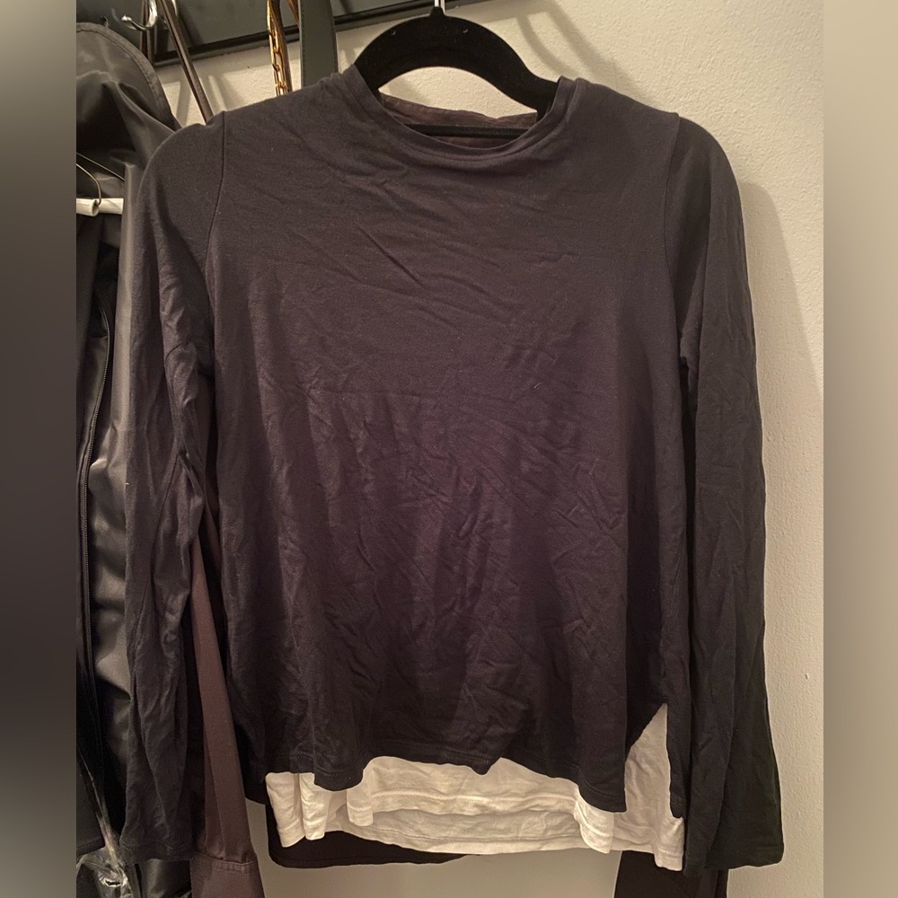 Vince thin long sleeve shirt